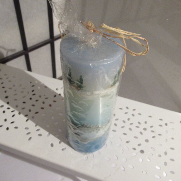 It's a Fishy Life, Candle, Hand Painted, Original, Helen Radok, Nature, Art - Picture 4 of 5